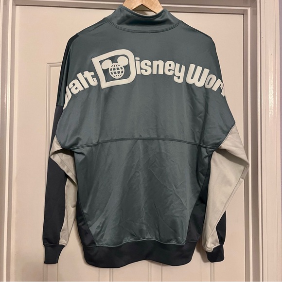 Disney World Spirit Jersey Gray and White Zip-Up Jacket size S - Picture 7 of 8